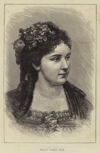 Mademoiselle Marie Roze (engraving) بواسطة مدرسة اللغة الإنجليزية