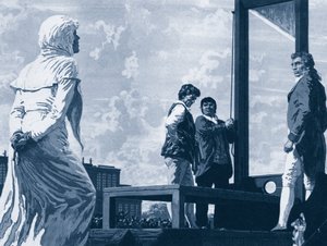 ماري أنطوانيت تقترب من المقصلة بواسطة مدرسة اللغة الإنجليزية