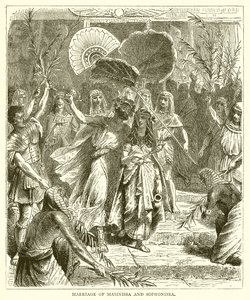 زواج Masinissa و Sophonisba بواسطة مدرسة اللغة الإنجليزية