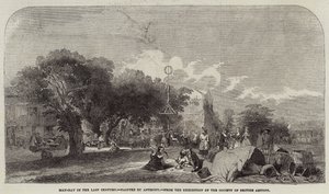 May-Day in the Last Century (engraving) بواسطة مدرسة اللغة الإنجليزية