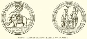 ميدالية ذكرى معركة Plassey