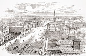 ملبورن ، أستراليا ، من معرض الجغرافيا بواسطة القس توماس ميلنر ، تم نشره عام 1880 بواسطة مدرسة اللغة الإنجليزية