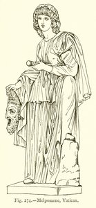 Melpomene ، الفاتيكان بواسطة مدرسة اللغة الإنجليزية