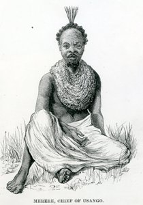 ميريري ، رئيس Usango من "Travels in Africa" بواسطة مدرسة اللغة الإنجليزية