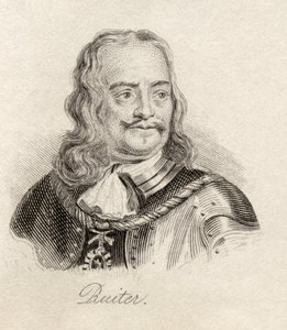 ميشيل دي رويتر ، من "قاموس كراب التاريخي" ، نُشر عام 1825 بواسطة مدرسة اللغة الإنجليزية