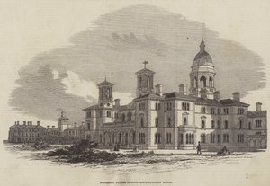 Middlesex Pauper Lunatic Asylum، Colney Hatch بواسطة مدرسة اللغة الإنجليزية