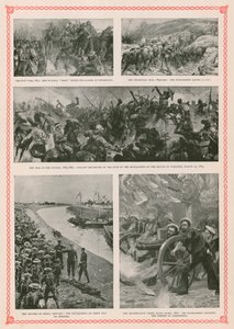 العمليات العسكرية التي شارك فيها البحارة البريطانيون في عهد الملكة فيكتوريا: حرب الزولو ، وحرب البوير ، والثورة المهدية في السودان ، وتمرد الملاكمين ، والحرب الأنجلو-مصرية (الحفر الضوئي) بواسطة مدرسة اللغة الإنجليزية