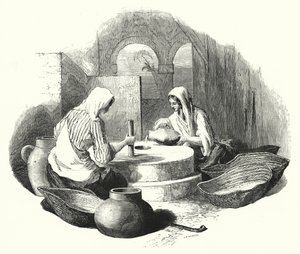 مطاحن (نقش) بواسطة مدرسة اللغة الإنجليزية
