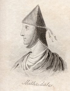 ميثريدتس السادس ، من "قاموس كراب التاريخي" ، نُشر عام 1825 بواسطة مدرسة اللغة الإنجليزية