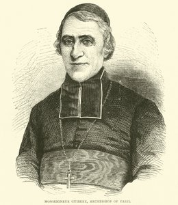 Monseigneur Guibert ، رئيس أساقفة باريس ، مايو 1871 بواسطة مدرسة اللغة الإنجليزية