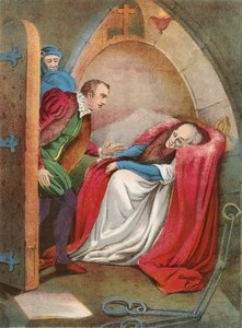 مورتيمر في كرسي. Jailor و Richard Plantagenet بواسطة مدرسة اللغة الإنجليزية