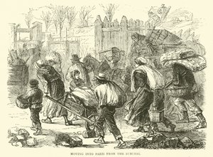 الانتقال إلى باريس من الضواحي ، ديسمبر 1870 بواسطة مدرسة اللغة الإنجليزية