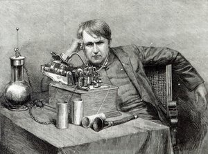 Mr.Edison New Phonograph بواسطة مدرسة اللغة الإنجليزية