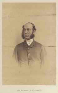 السيد Burton RP Perse (litho) بواسطة مدرسة اللغة الإنجليزية