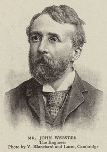 Mr John Webster (engraving) بواسطة مدرسة اللغة الإنجليزية