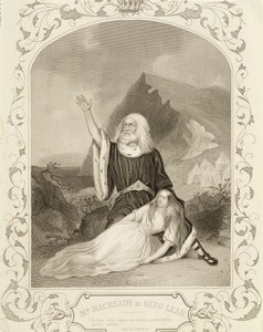السيد ماكريدي كملك لير ، الفصل الخامس المشهد 3 ، في مسرحية وليام شكسبير (1564-1616) بواسطة مدرسة اللغة الإنجليزية