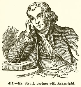 السيد Strutt ، شريك مع Arkwright بواسطة مدرسة اللغة الإنجليزية