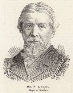 السيد WJ Clegg (نقش) بواسطة مدرسة اللغة الإنجليزية