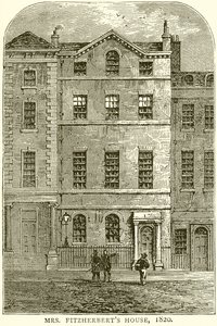 بيت السيدة فيتزربيرتس ، 1820