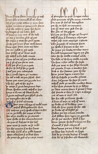 MS326 f25r ، Confessio Amantis بواسطة John Gower (قلم وحبر على رق) بواسطة مدرسة اللغة الإنجليزية