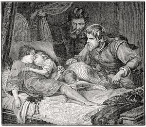 جريمة قتل الأمراء في البرج بواسطة مدرسة اللغة الإنجليزية