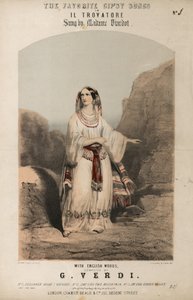 النتيجة الموسيقية التي تضم أغاني الغجري المفضلة من Il Trovatore بواسطة مدرسة اللغة الإنجليزية