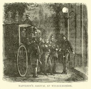 وصول نابليون إلى Wilhelmshohe ، سبتمبر 1870 بواسطة مدرسة اللغة الإنجليزية