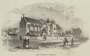 New Convent at Chelsea (engraving) بواسطة مدرسة اللغة الإنجليزية