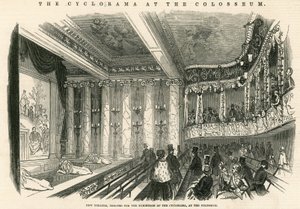 مسرح جديد ، نصب لمعرض Cyclorama في الكولوسيوم ، لندن بواسطة مدرسة اللغة الإنجليزية