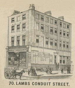 No 70 Lambs Conduit Street بواسطة مدرسة اللغة الإنجليزية
