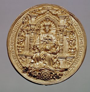 مقابل ختم هنري الثامن (1491-1547) (ذهبي) (انظر 181809 للخلف)