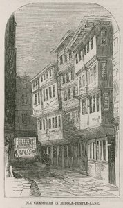 غرف قديمة في Middle Temple Lane بواسطة مدرسة اللغة الإنجليزية