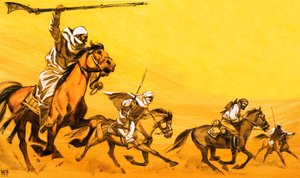 في رحلته الرابعة ، استولى Moors على Mungo Park بواسطة مدرسة اللغة الإنجليزية