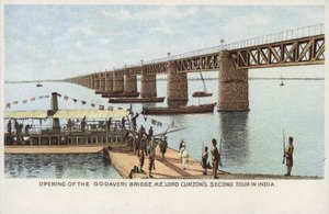 Opening of the Godaveri Bridge, H. E. Lord Curzon