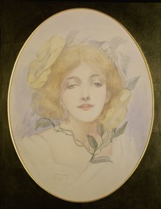 أوفيليا ، c.1890 (ألوان مائية على ورق) بواسطة مدرسة اللغة الإنجليزية