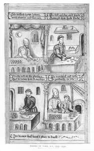قانون بيكرز يورك ، 1595-1596 بواسطة مدرسة اللغة الإنجليزية