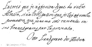 أوتو ، Landgrave of Hesse بواسطة مدرسة اللغة الإنجليزية