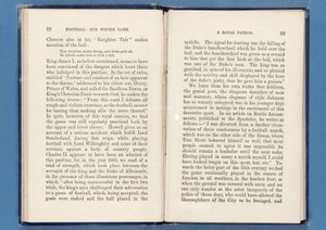 صفحة من كرة القدم: لعبتنا الشتوية ، بقلم تشارلز دبليو ألكوك ، 1874 (انظر أيضًا 315143-4) بواسطة مدرسة اللغة الإنجليزية