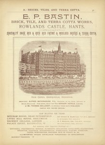 صفحة من ملخص المهندسين المعماريين والمساحين والمهندسين 1892