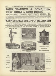 صفحة من ملخص المهندسين المعماريين والمساحين والمهندسين 1892