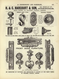 صفحة من ملخص المهندسين المعماريين والمساحين والمهندسين 1892