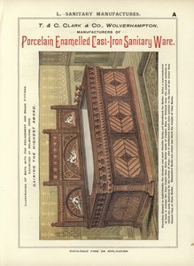 صفحة من ملخص المهندسين المعماريين والمساحين والمهندسين 1892 بواسطة مدرسة اللغة الإنجليزية