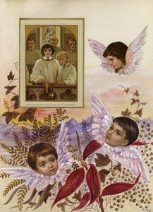 صفحة من سجل القصاصات الفيكتوري الراحل (وسائط متعددة)
