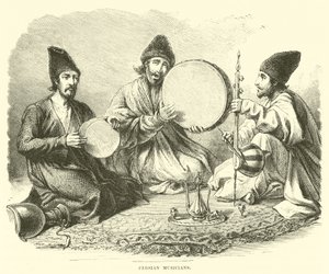 الموسيقيون الفارسيون بواسطة مدرسة اللغة الإنجليزية