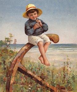 "Piping Peter" (لون ليثو) بواسطة مدرسة اللغة الإنجليزية