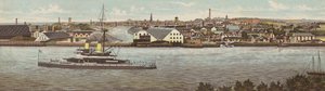 بليموث: Devonport و HMS Devastation (لون ليثو) بواسطة مدرسة اللغة الإنجليزية