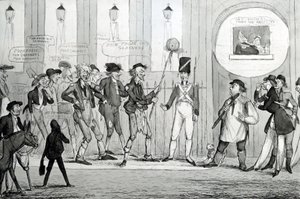 Poor Froze Out Gardners ، 1820 بواسطة مدرسة اللغة الإنجليزية