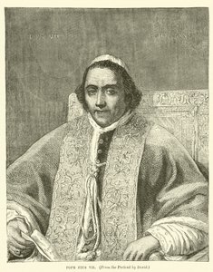Pope Pius VII (engraving) بواسطة مدرسة اللغة الإنجليزية