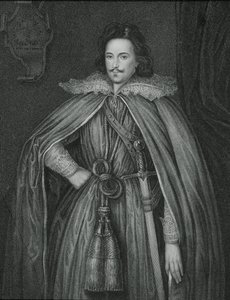 صورة لإدوارد هربرت (1583-1648) ، من "صور بريتيش لودج" ، 1823 بواسطة مدرسة اللغة الإنجليزية