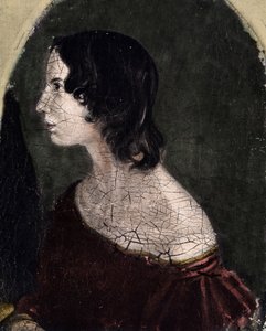 صورة للشاعرة والكاتبة البريطانية إميلي جين برونتي (1818-1848) معرض الصور الوطني بواسطة مدرسة اللغة الإنجليزية